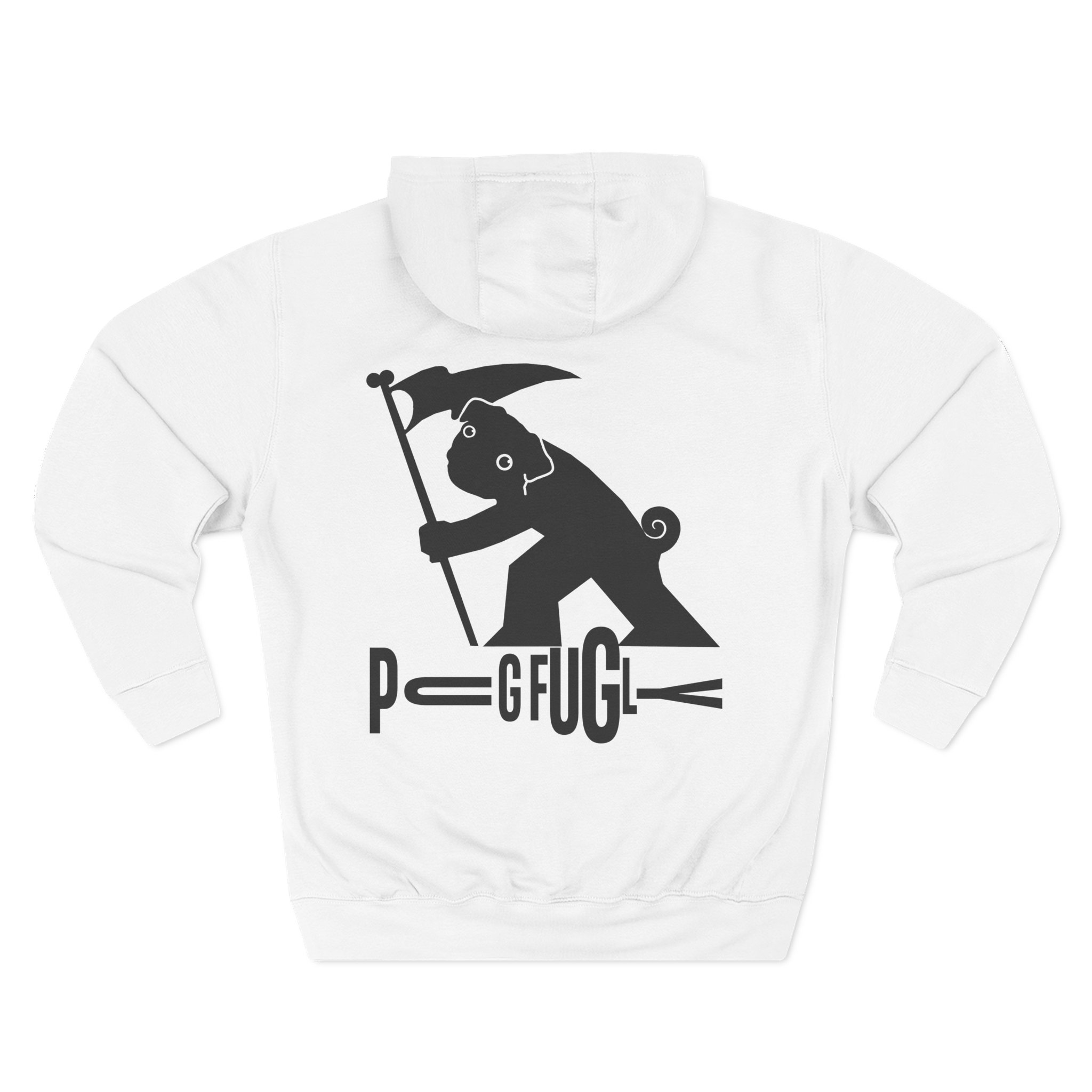The "Shaka, Brah. Or Whatever." Fleece Hoodie. - Image 2
