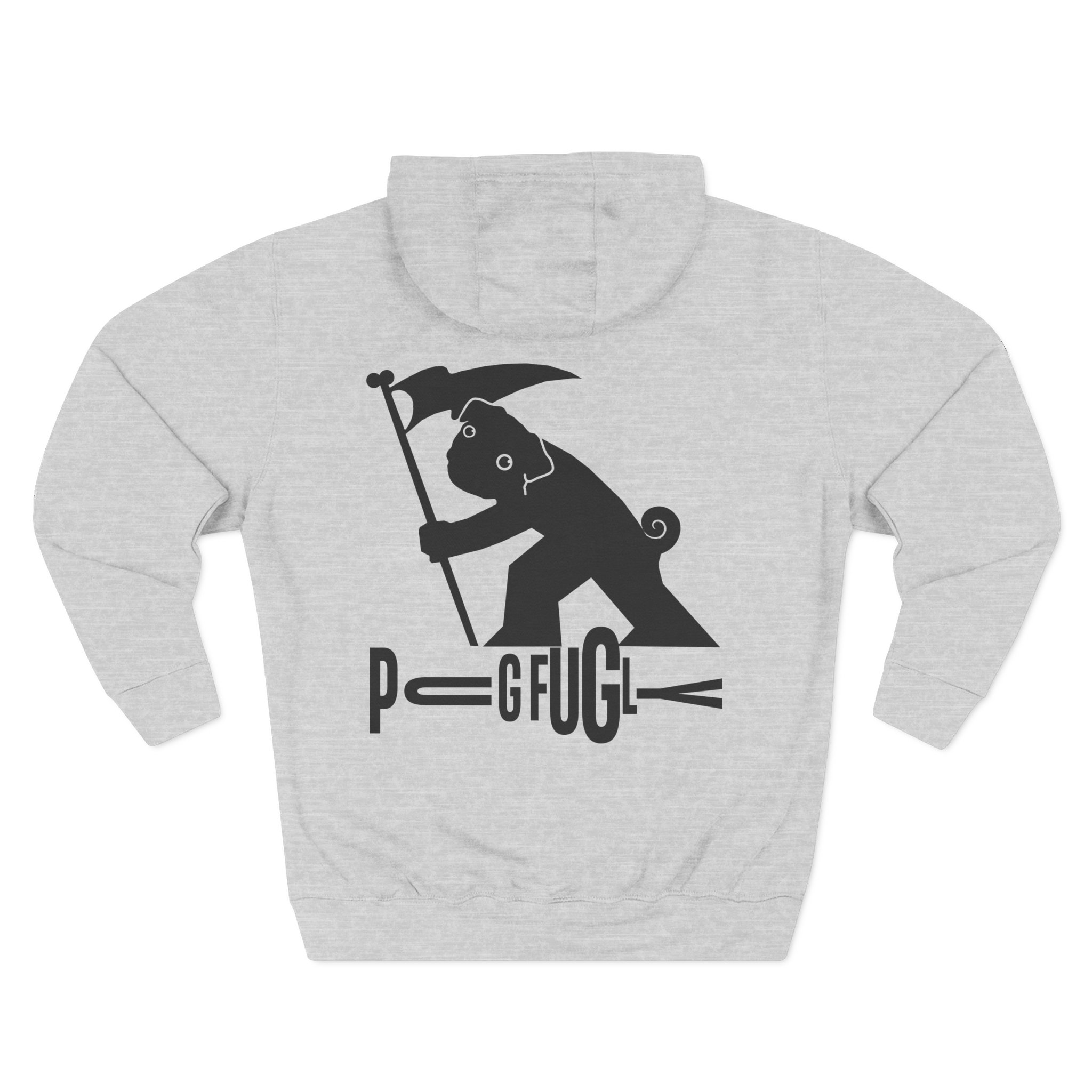 The "Shaka, Brah. Or Whatever." Fleece Hoodie. - Image 4